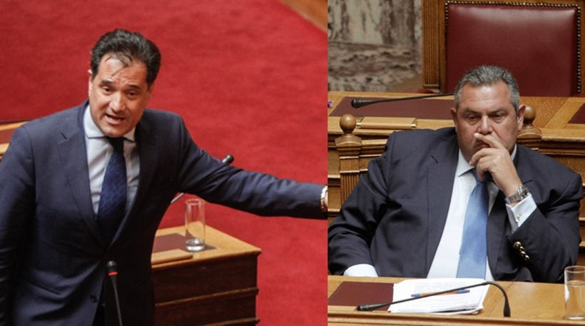 Αγριο «ξύλο» Γεωργιάδη – Καμμένου στη Βουλή για καζίνο και Noor1 (βίντεο)